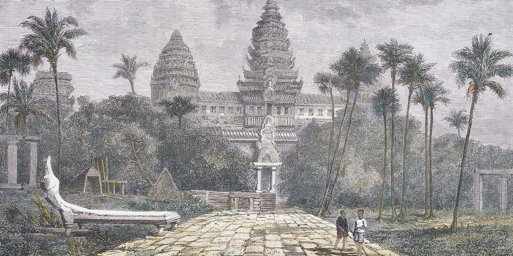 Angkor Wat Drawing At Paintingvalley Explore Collection Of Angkor