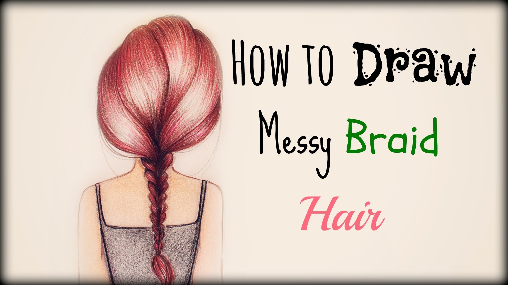 Braid Drawing Tutorial At Paintingvalley Explore Collection Of