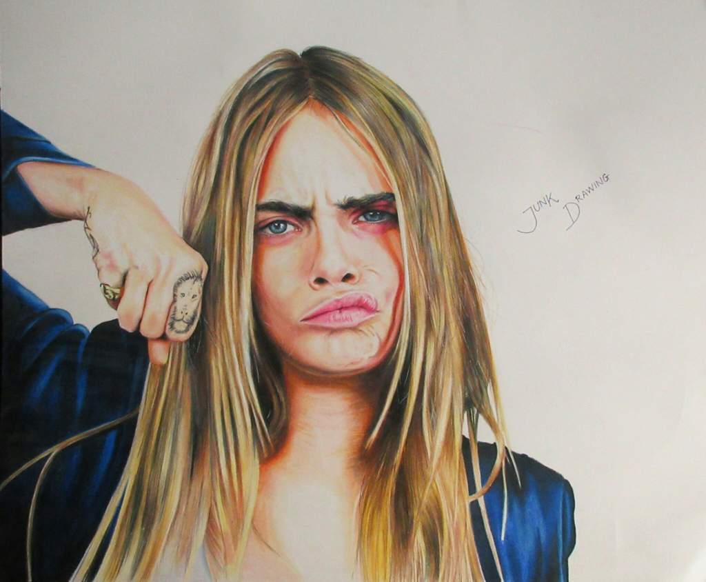 Cara Delevingne Drawing At Paintingvalley Explore Collection Of