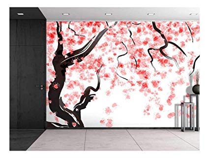 Cherry Blossom Tree Drawing Easy At Paintingvalley Explore