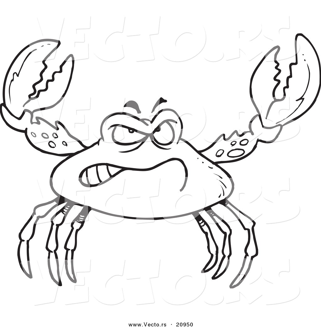 Crab Outline Drawing At PaintingValley Explore Collection Of Crab