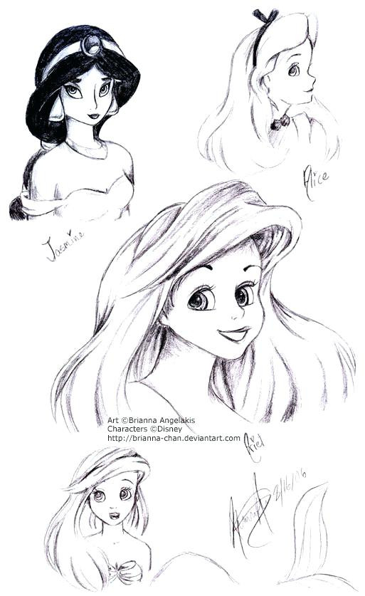 Disney Characters Drawing At PaintingValley Explore Collection Of