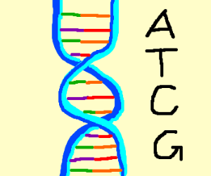 Dna Helix Drawing At Paintingvalley Explore Collection Of Dna