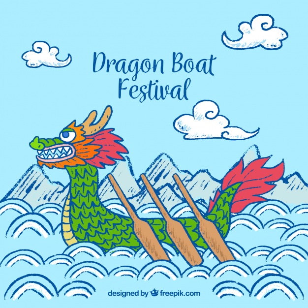 Dragon Boat Drawing At PaintingValley Explore Collection Of