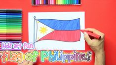 Flag Of The Philippines Drawing At PaintingValley Explore