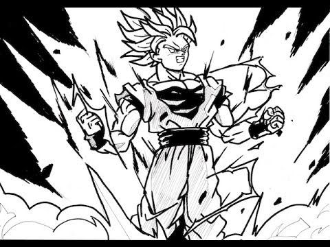 Goku Ssj Drawing At Paintingvalley Explore Collection Of Goku