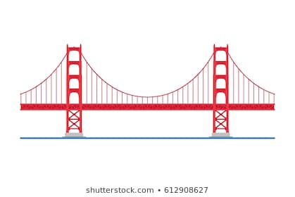 Golden Gate Bridge Drawing At Paintingvalley Explore Collection