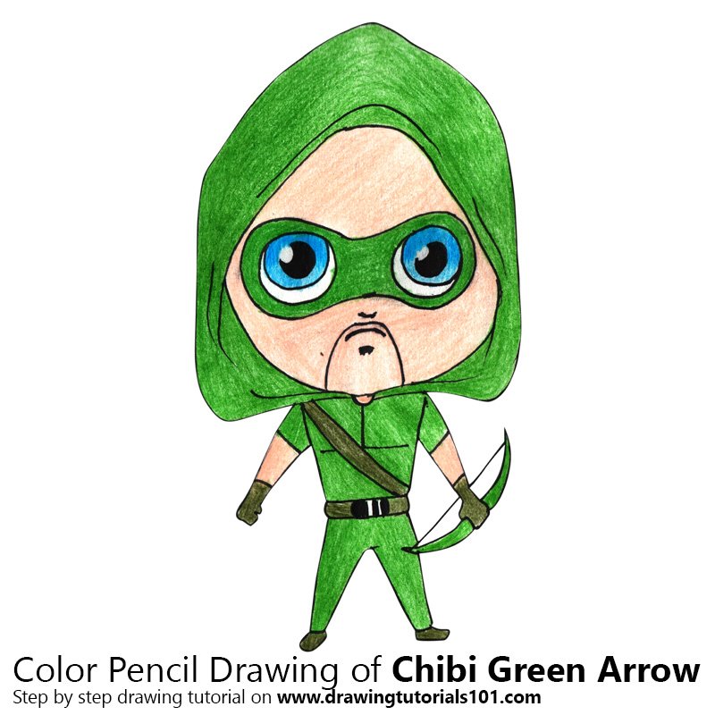 Green Arrow Drawing At Paintingvalley Explore Collection Of Green