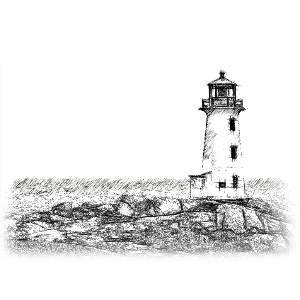 Gordon Lighthouse Painting At PaintingValley Explore Collection