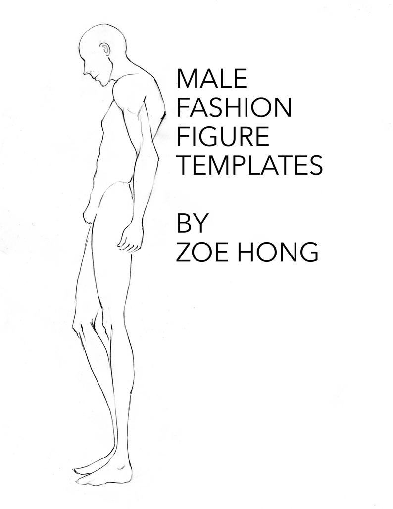 Male Figure Drawing Templates At Paintingvalley Explore