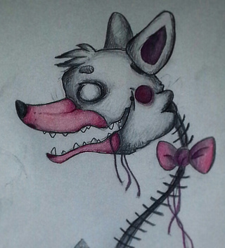 Mangle Fnaf Drawing At Paintingvalley Explore Collection Of