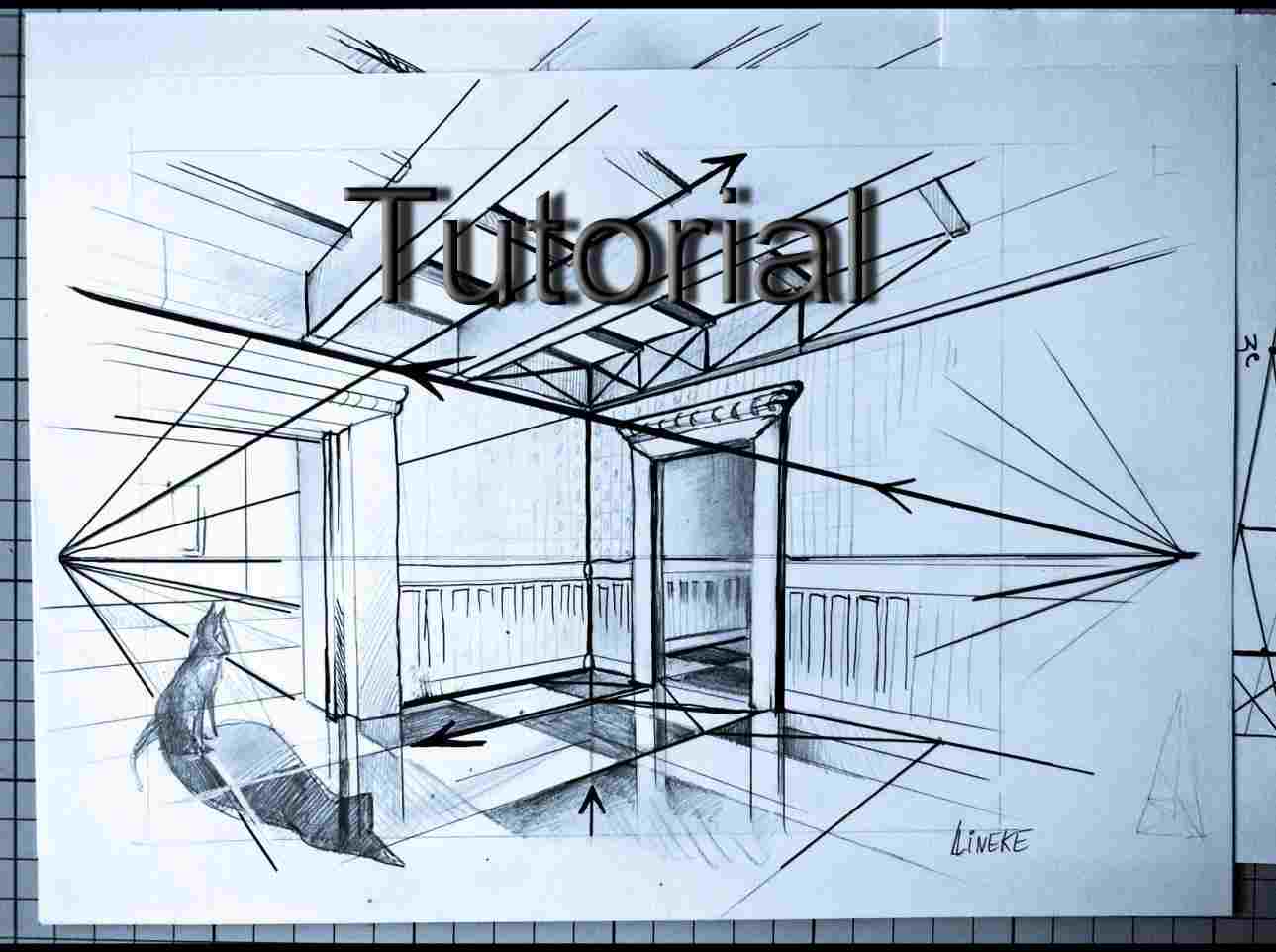 Maze Drawing Based On Two Point Perspective At Paintingvalley