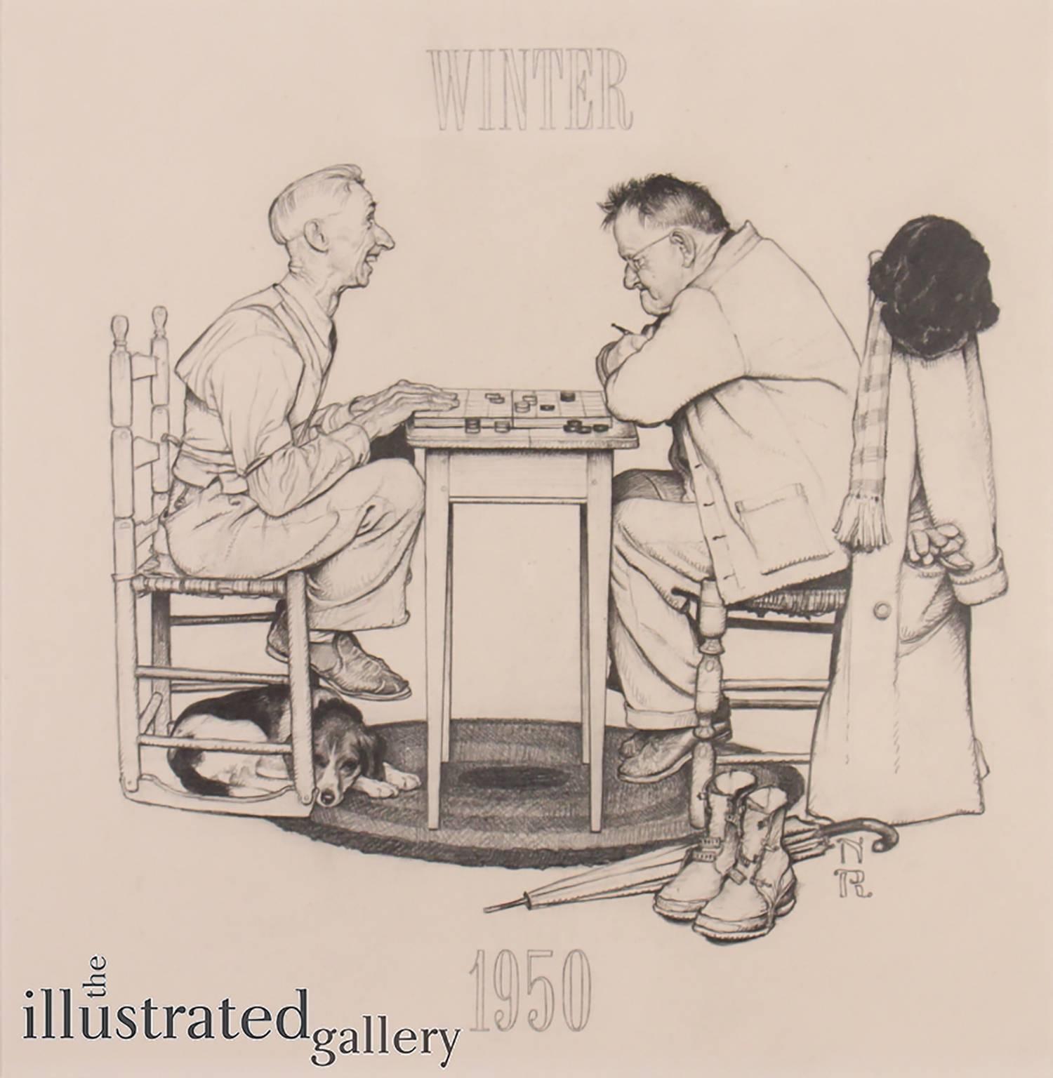 Norman Rockwell Drawings At Paintingvalley Explore Collection Of