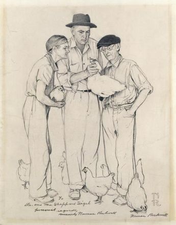 Norman Rockwell Drawings At Paintingvalley Explore Collection Of