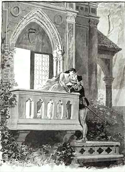 Romeo And Juliet Balcony Drawing At Paintingvalley Explore