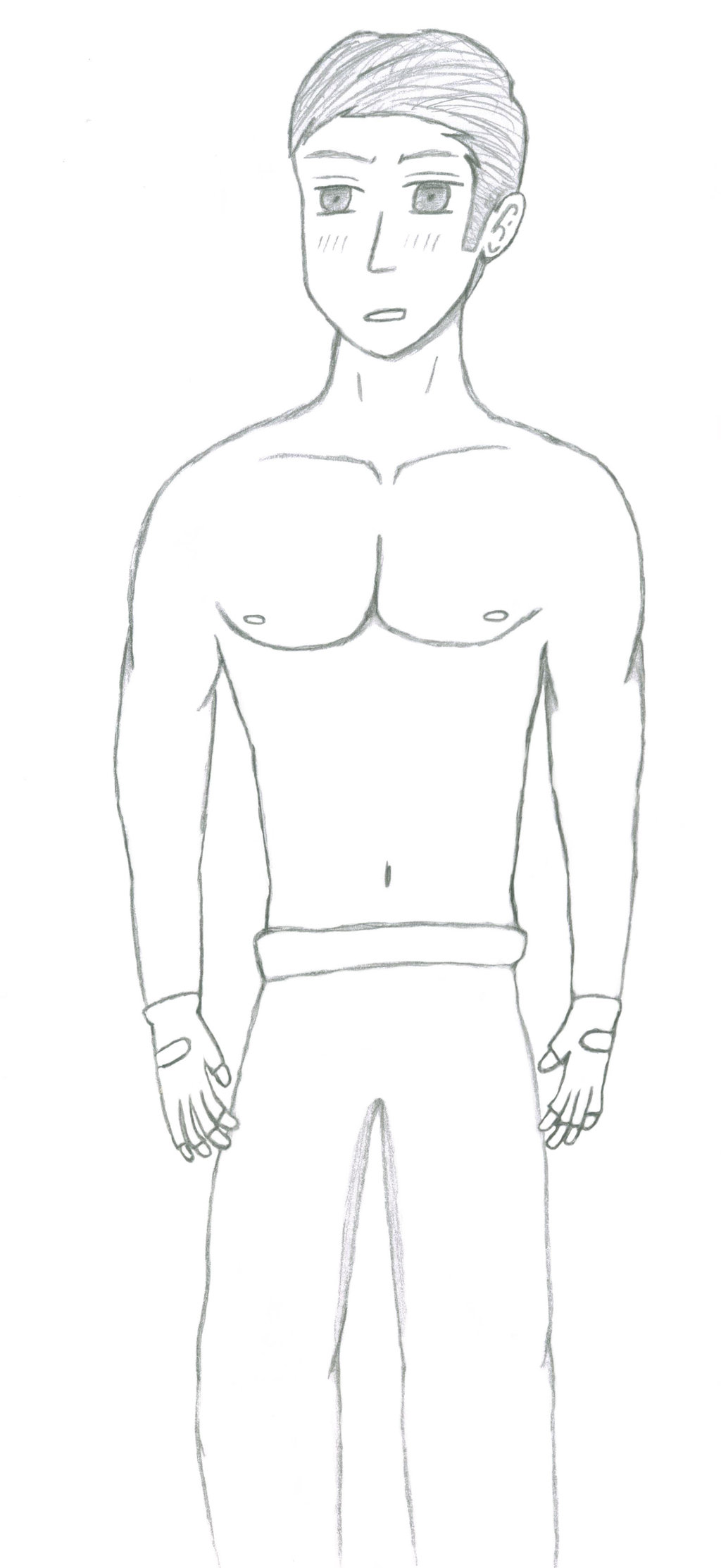 Shirtless Man Drawing At Paintingvalley Explore Collection Of