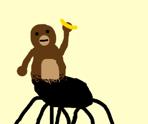 Spider Monkey Drawing At PaintingValley Explore Collection Of