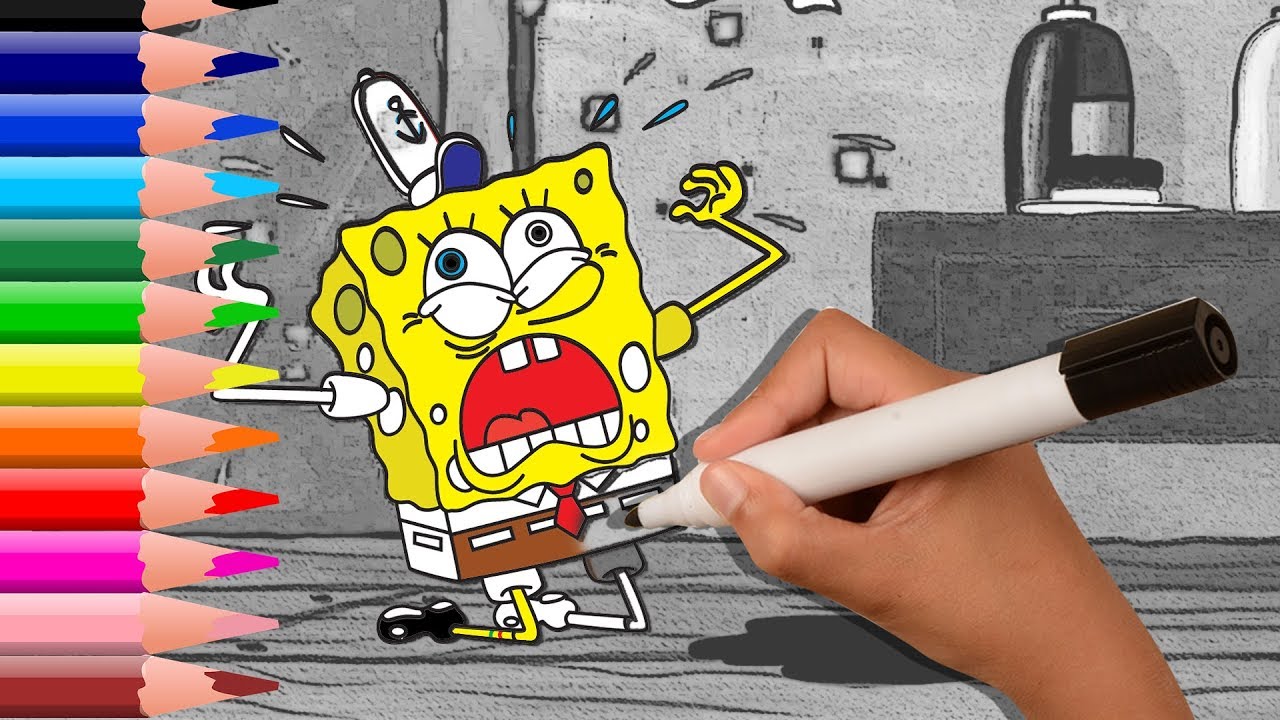 Spongebob Drawing Book At PaintingValley Explore Collection Of