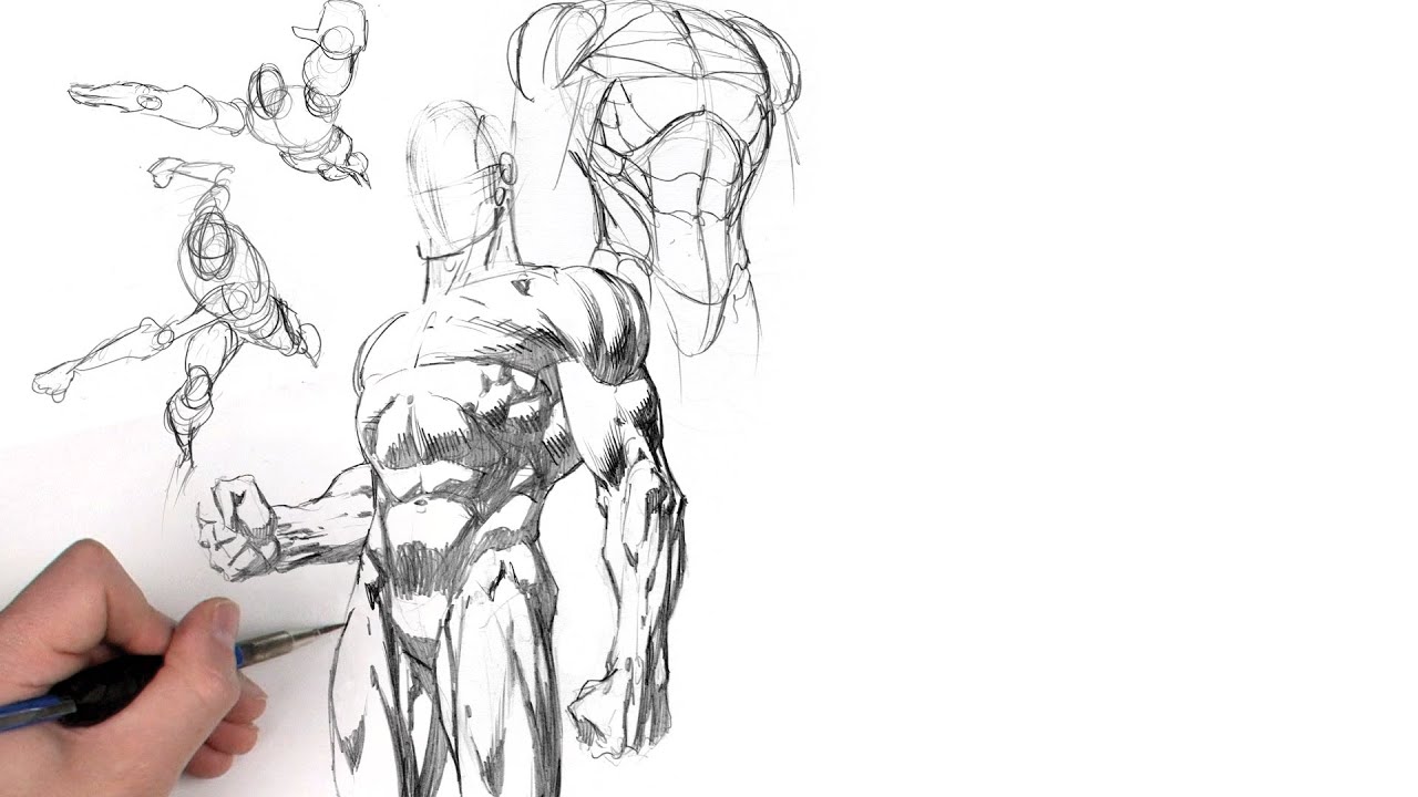 Superhero Figure Drawing At PaintingValley Explore Collection Of