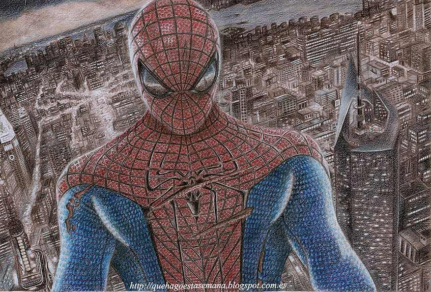 The Amazing Spider Man Drawing At PaintingValley Explore