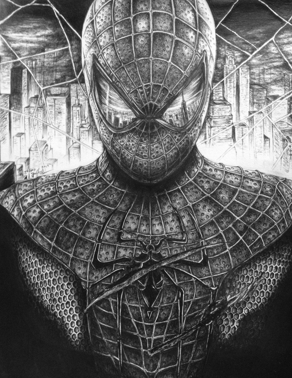 The Amazing Spider Man Drawing At PaintingValley Explore