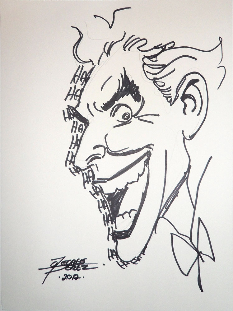 The Joker Comic Drawing At PaintingValley Explore Collection Of