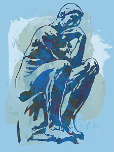 The Thinker Drawing At PaintingValley Explore Collection Of The