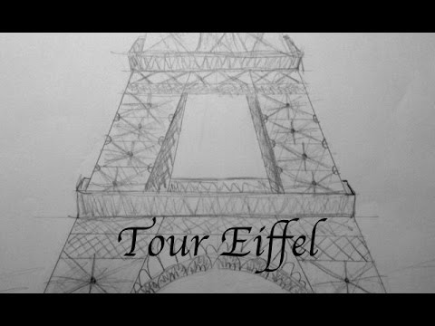 Tour Eiffel Drawing At PaintingValley Explore Collection Of Tour