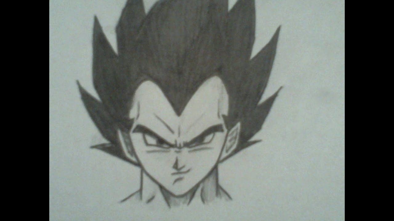 Vegeta Drawing At Paintingvalley Explore Collection Of Vegeta Drawing