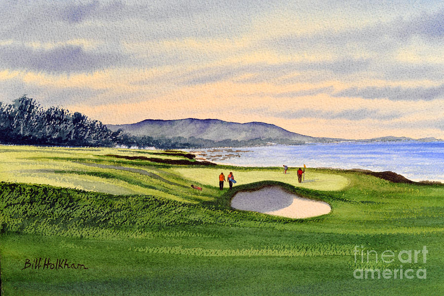 Golf Course Watercolor At PaintingValley Explore Collection Of