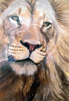 Watercolor Paintings Of Lions At Paintingvalley Explore