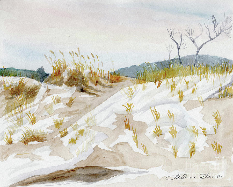 Watercolor Sand Dunes At Paintingvalley Explore Collection Of