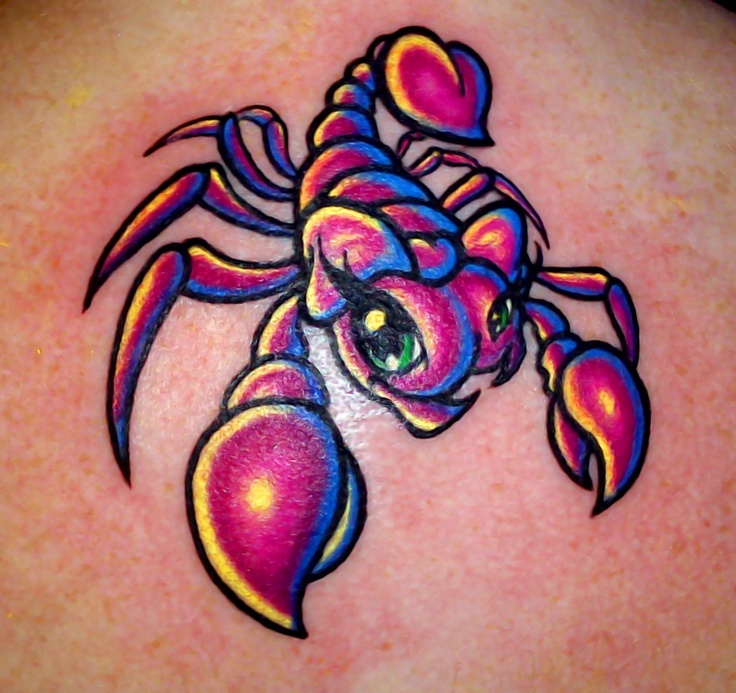 Watercolor Scorpion Tattoo At PaintingValley Explore Collection