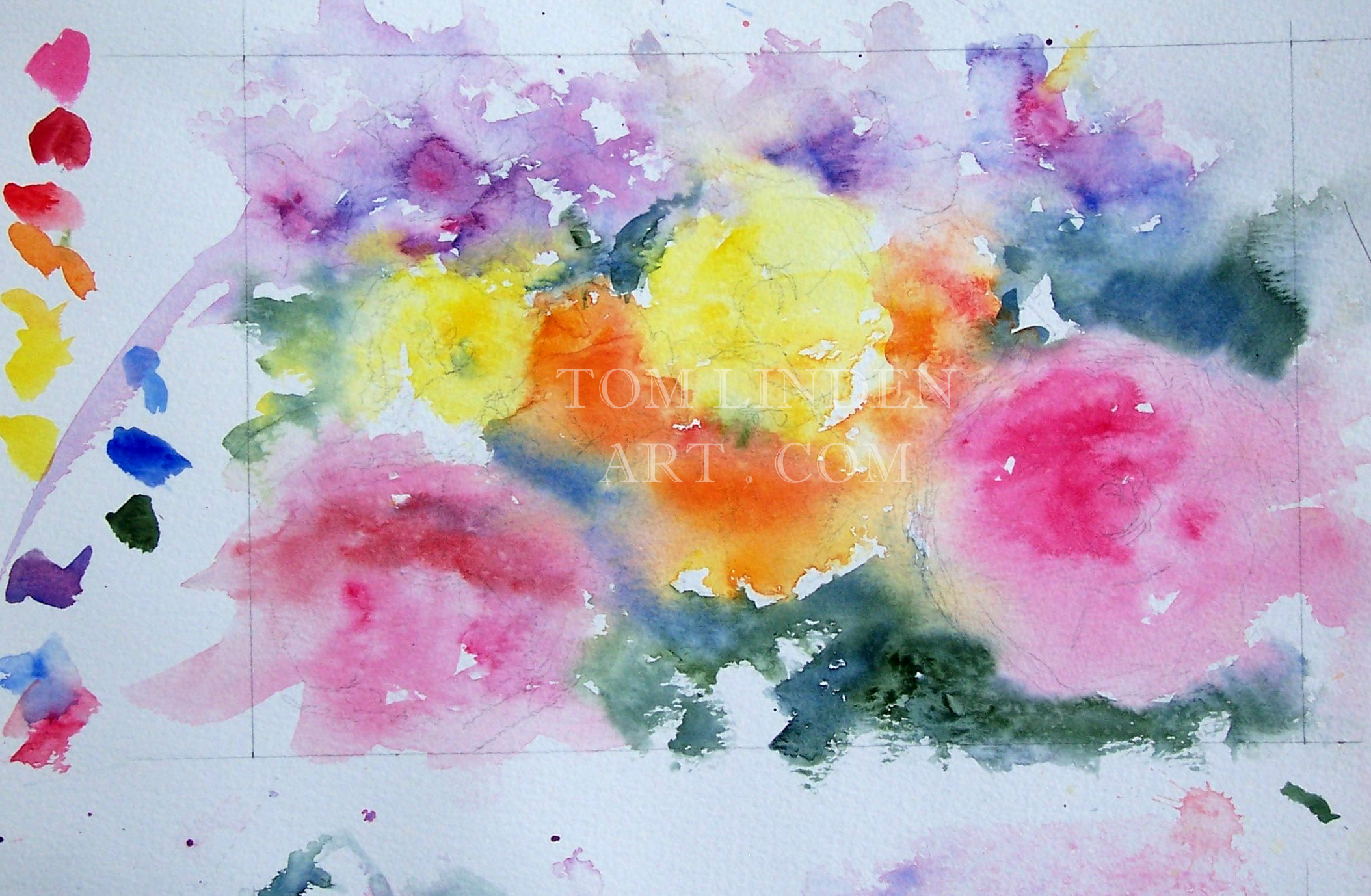 Watercolor Splash Technique At Paintingvalley Explore Collection