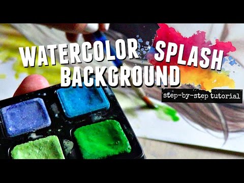 Watercolor Splash Tutorial At Paintingvalley Explore Collection