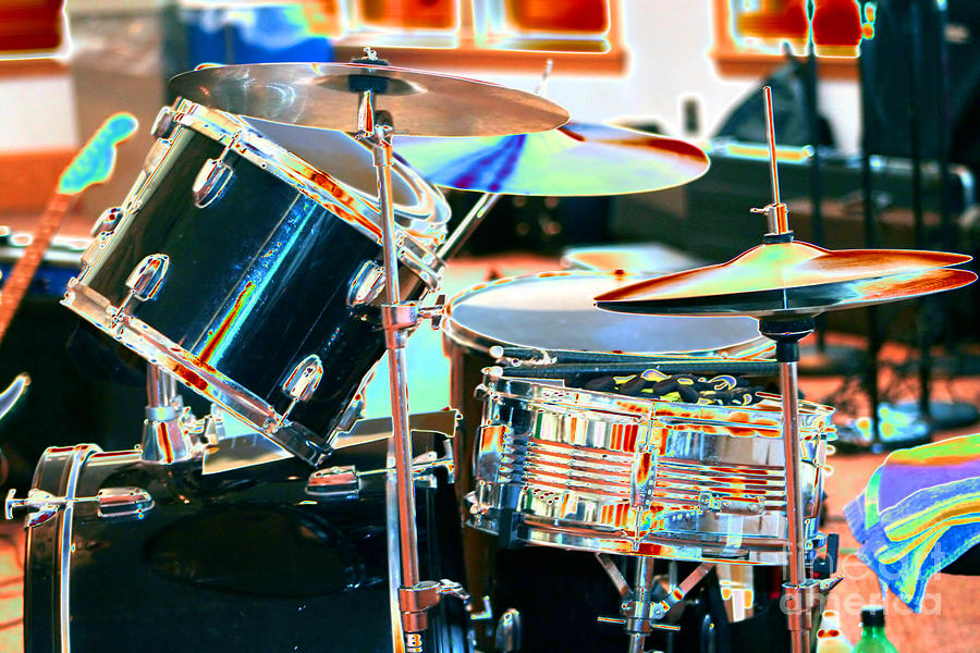 Abstract Drum Set Painting At PaintingValley Explore Collection