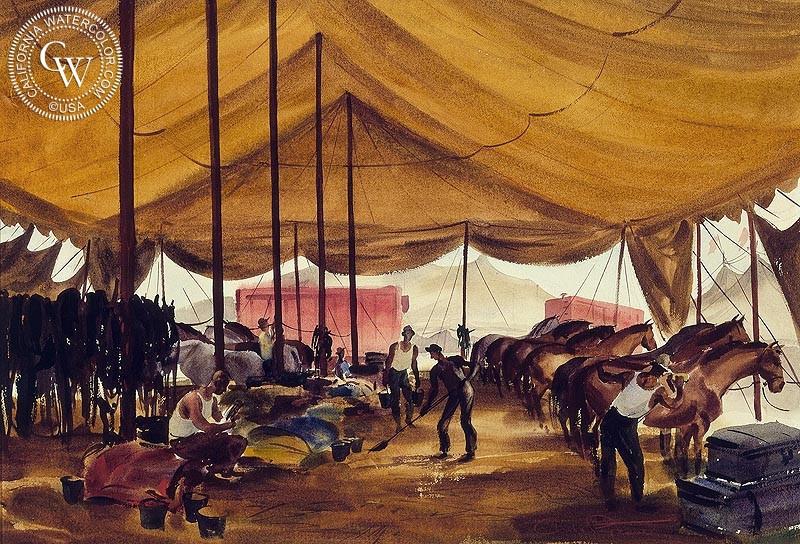 Circus Tent Painting At PaintingValley Explore Collection Of