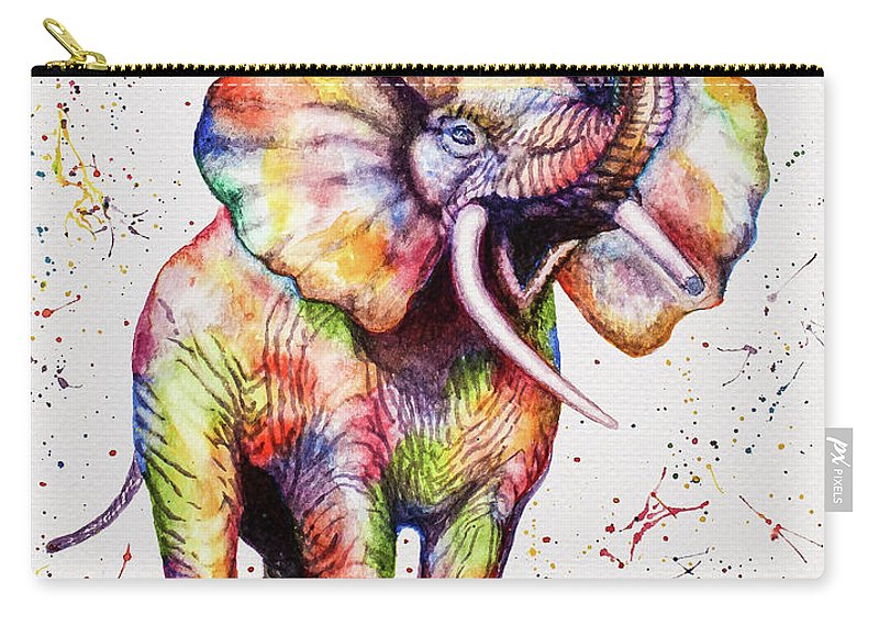 Colorful Watercolor Elephant Painting At Paintingvalley Explore