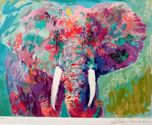 Colorful Watercolor Elephant Painting At Paintingvalley Explore