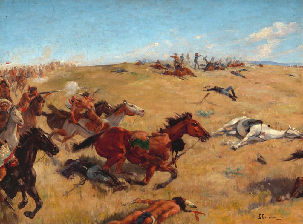 Custer Painting At Paintingvalley Explore Collection Of Custer