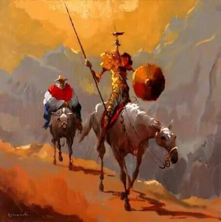 Famous Don Quixote Painting At Paintingvalley Explore Collection