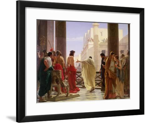 Ecce Homo Painting Antonio Ciseri At Paintingvalley Explore