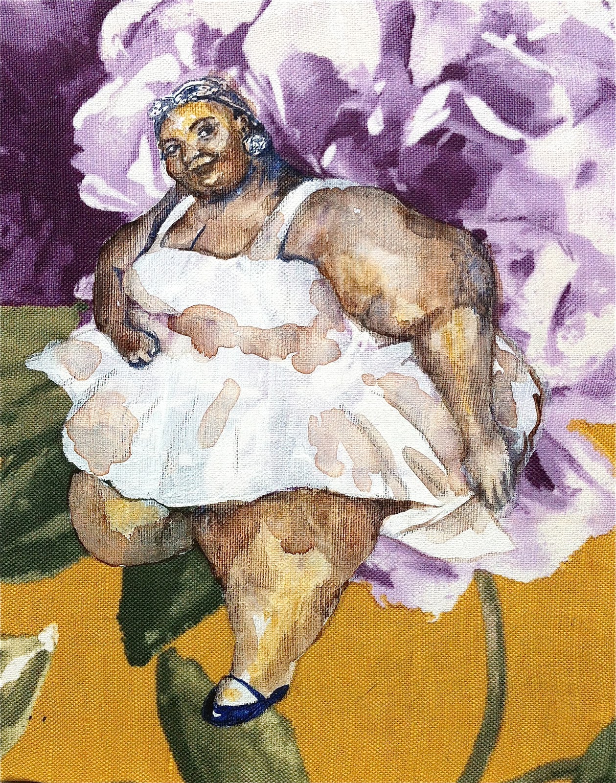 Fat Lady Painting At PaintingValley Explore Collection Of Fat