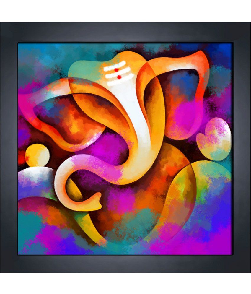 Ganesh Painting Wall Canvas At PaintingValley Explore Collection