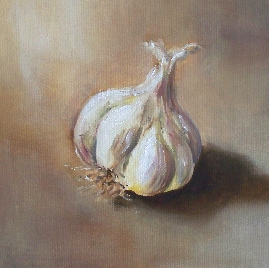 Garlic Painting At PaintingValley Explore Collection Of Garlic