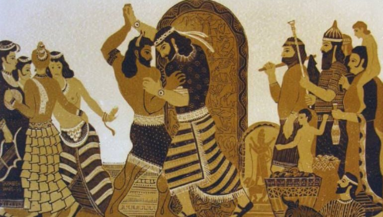 Gilgamesh Painting At PaintingValley Explore Collection Of Gilgamesh Painting