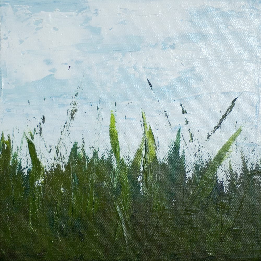 Grass Field Painting At PaintingValley Explore Collection Of