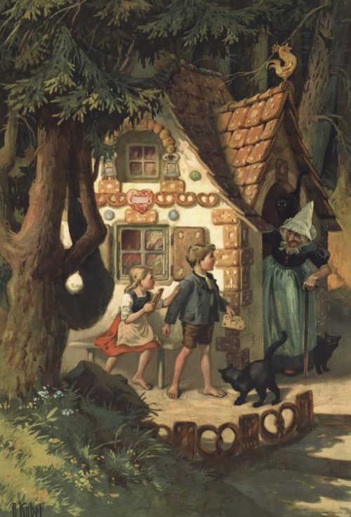 Hansel And Gretel Painting At PaintingValley Explore Collection