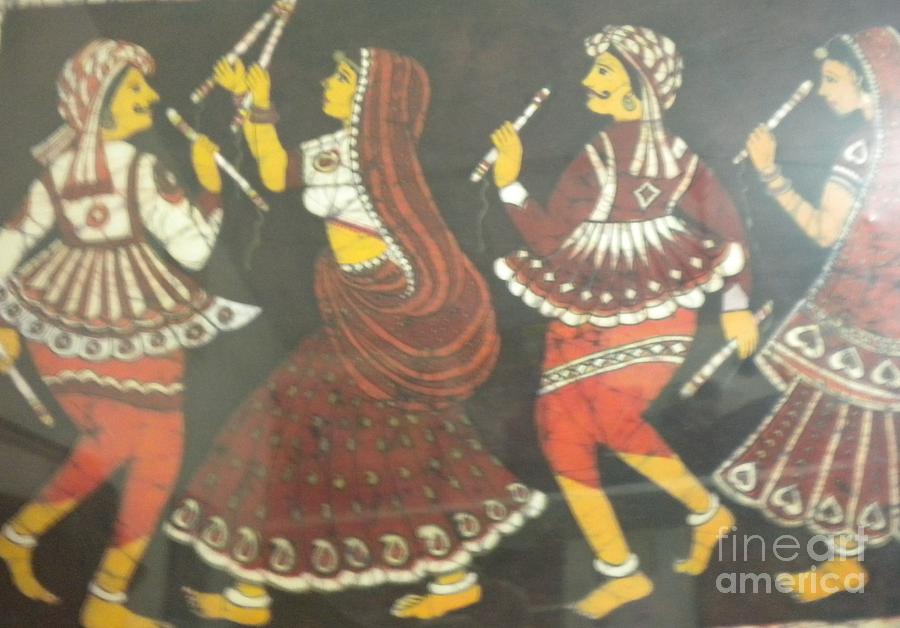 Indian Dance Painting At PaintingValley Explore Collection Of