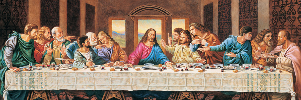 Large Last Supper Painting At Paintingvalley Explore Collection